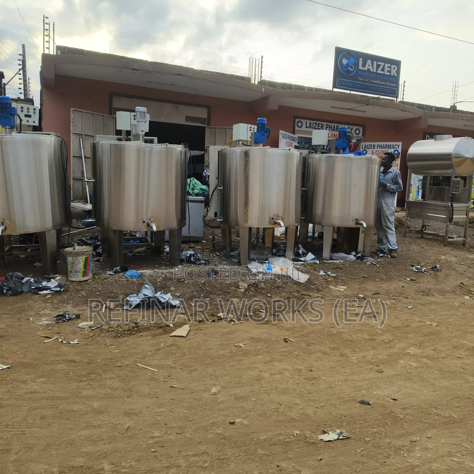 Milk Pasteurizer Chiller – Dairy Equipment Package