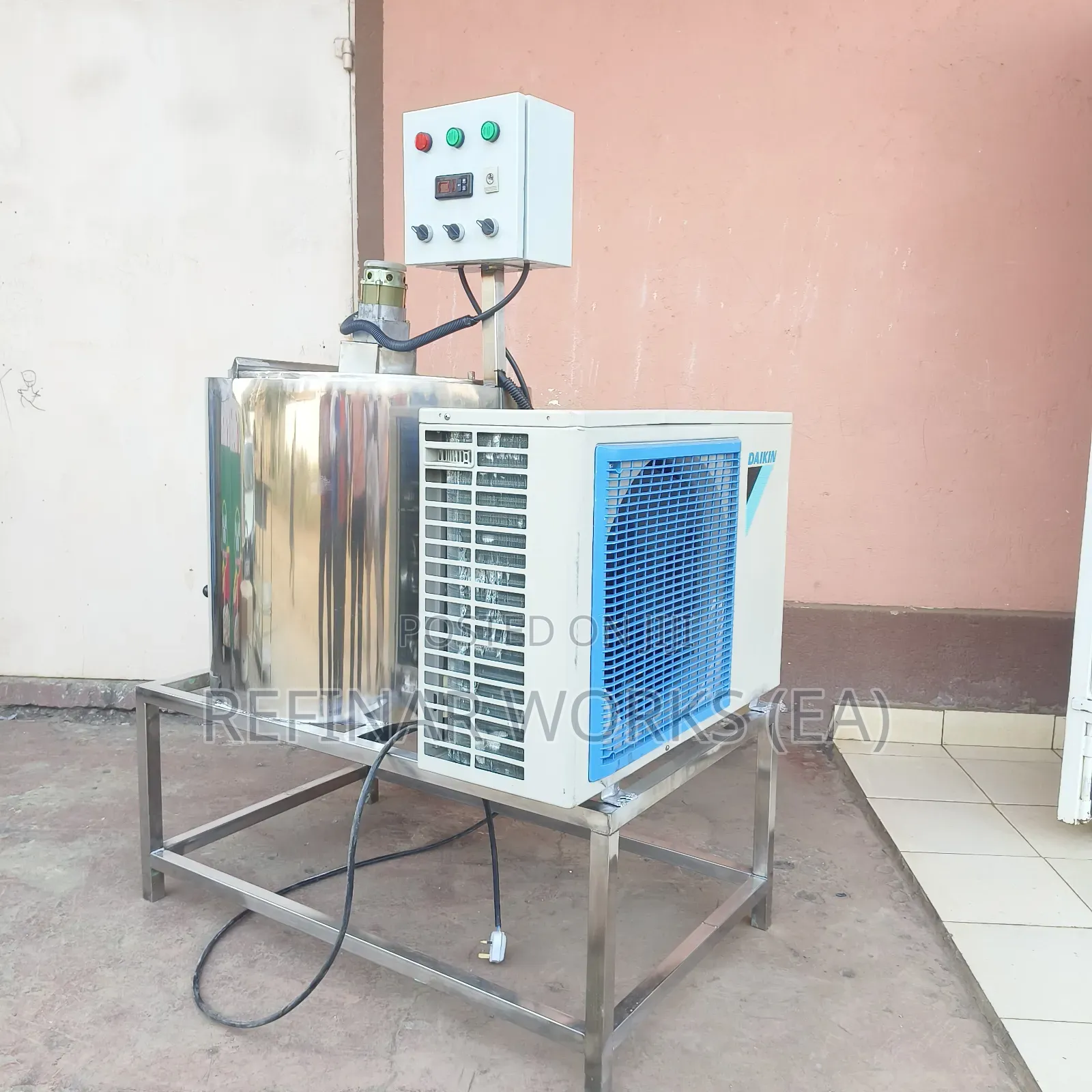 Milk Pasteurizer Chiller – Dairy Equipment Package