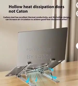 Metallic Laptop/Tablet Stand