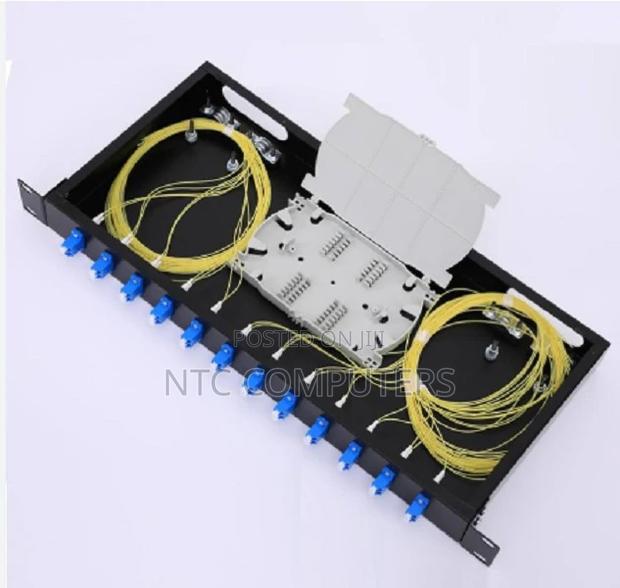 Odf 24 Port With Lc/Upc Duplex Sm Adapter And Pigtails Os2