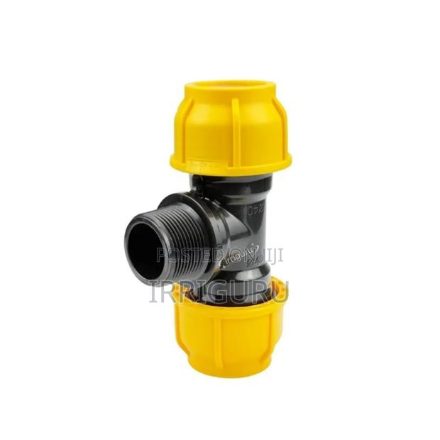 Green Male Tee Outer Threaded - main view