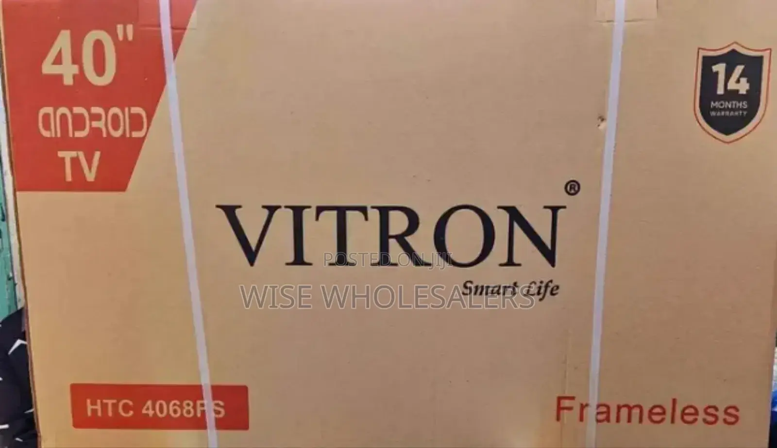 Vitron 40" Smart Android Tv Htc4068fs