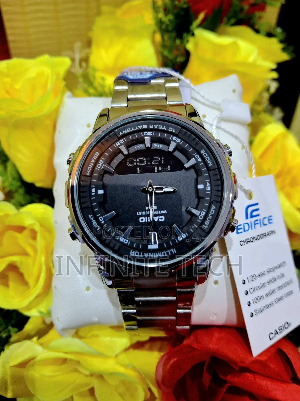 Casio General Amw-880d-2a1v Silver Stainless Steel Men Watch