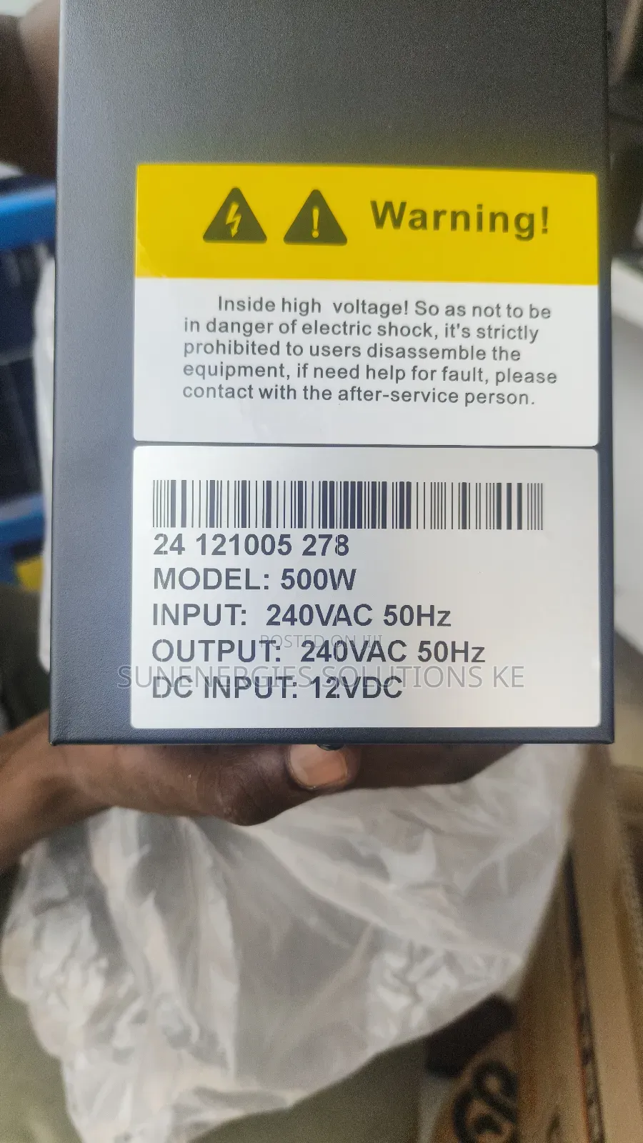 Snadi 500w 12v Inverter Charger