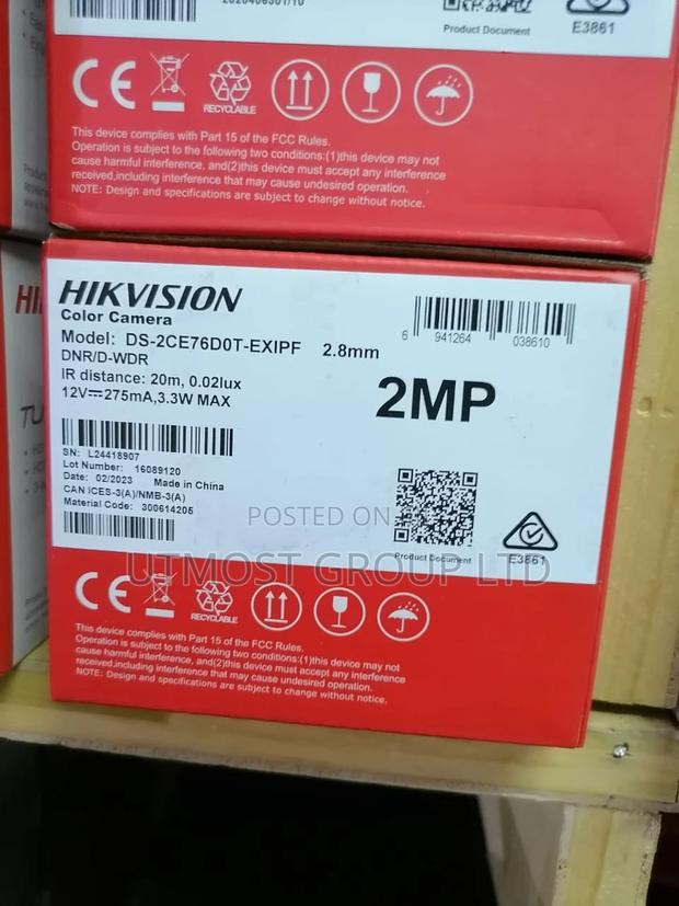 Hikvision 2mp Dome Hd Camera 1080p - main view