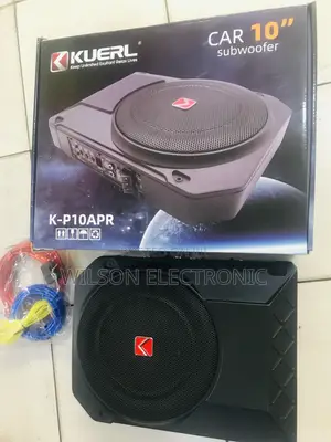 Kuerl Under Seat Subwoofer. 10” Inches