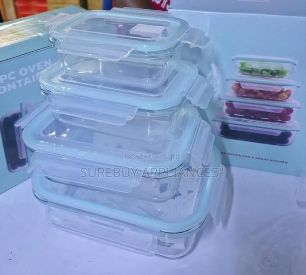 4 PCS Borrosilicate Baking/ /Storage Bowl - main view