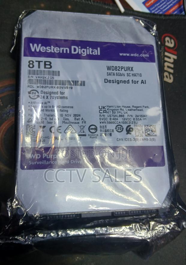 8 Tb Western Digital Hard Disk - main view