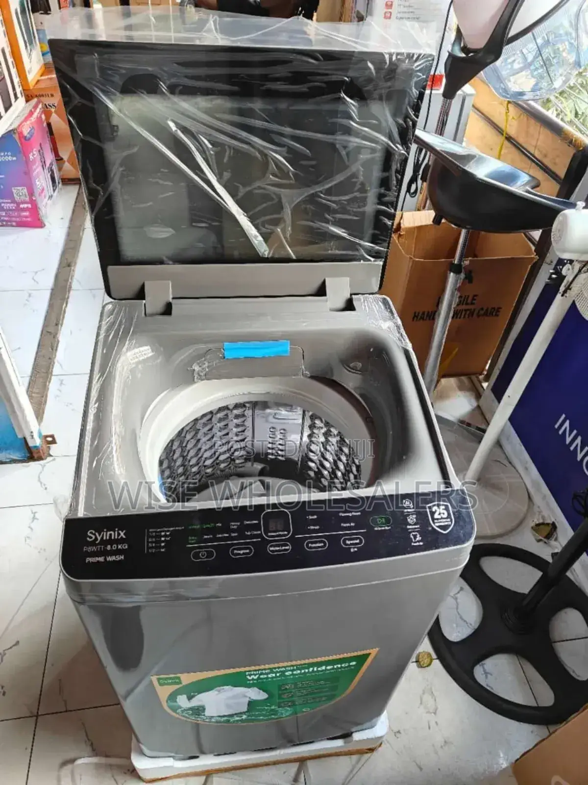8kg Syinix Topload Full Automatic