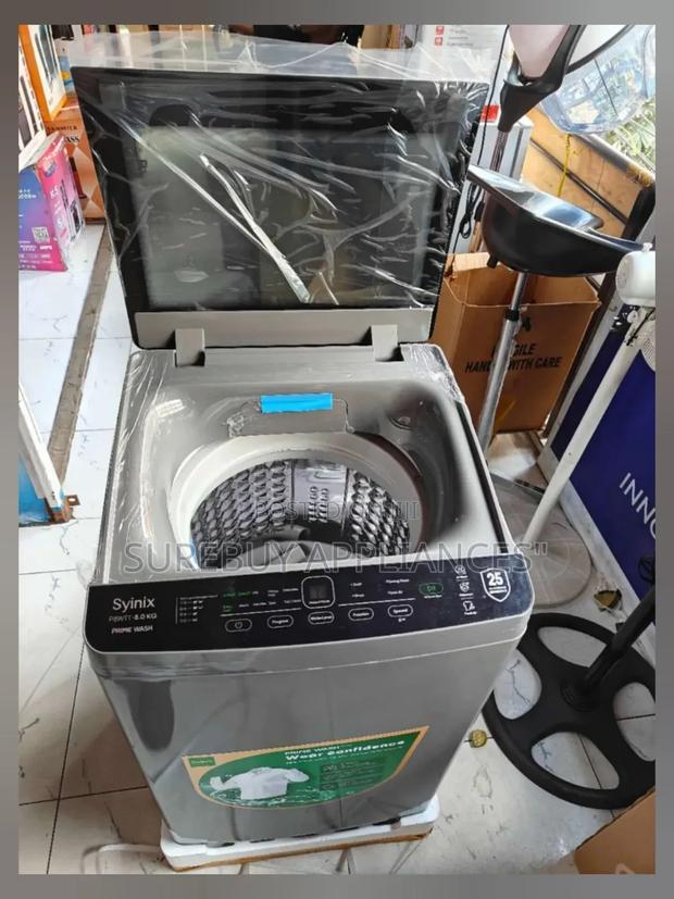 Syinix 8 Kg Full‐Automatic Top‐Load Washing Machine - main view