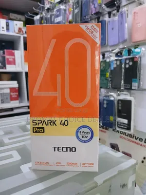 New Tecno Spark 40 128 GB Black