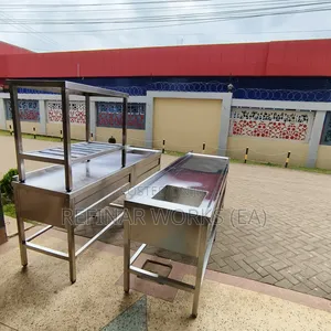 Stainless Steel Work Tables - Custom Designed Built to Fit