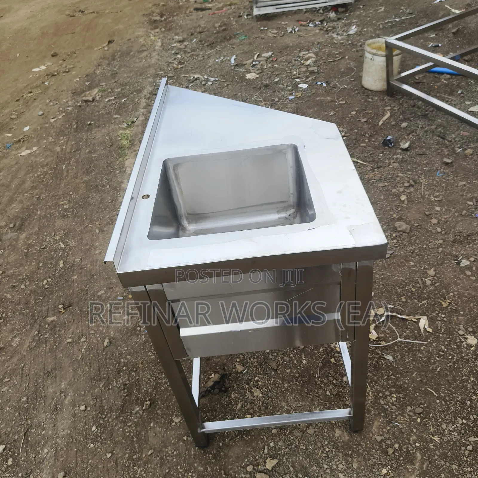 Stainless Steel Work Tables - Custom Designed Built to Fit
