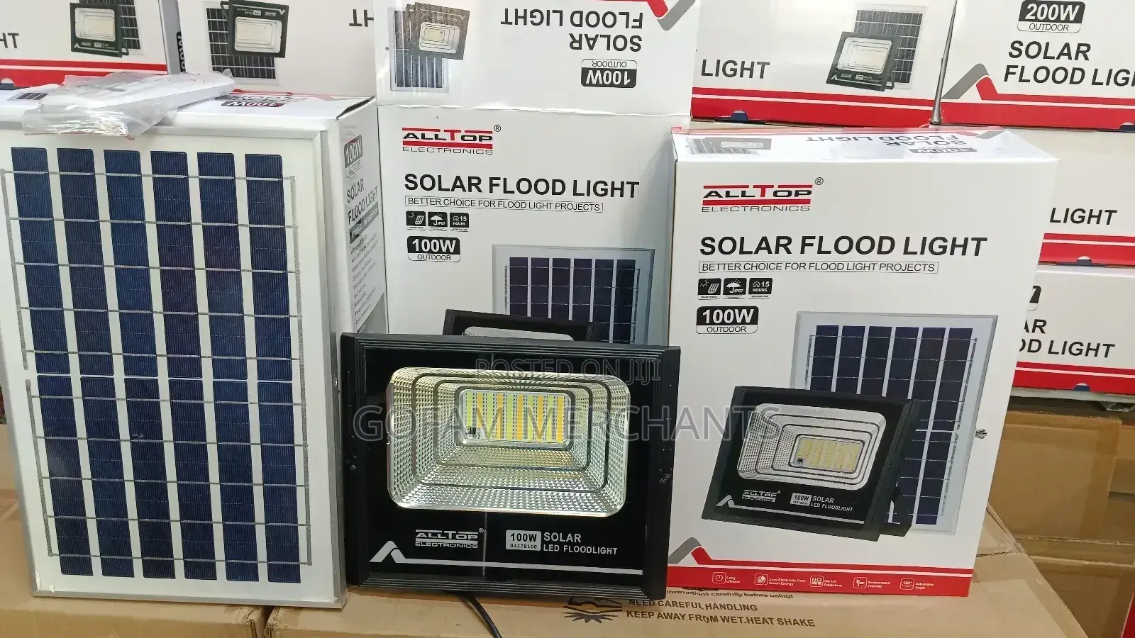 100w Solar Led Flood Light
Led