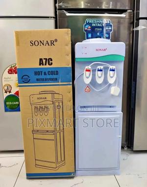 3-Tap Sonar A7c Dispenser -Clean White Finish - thumbnail 2