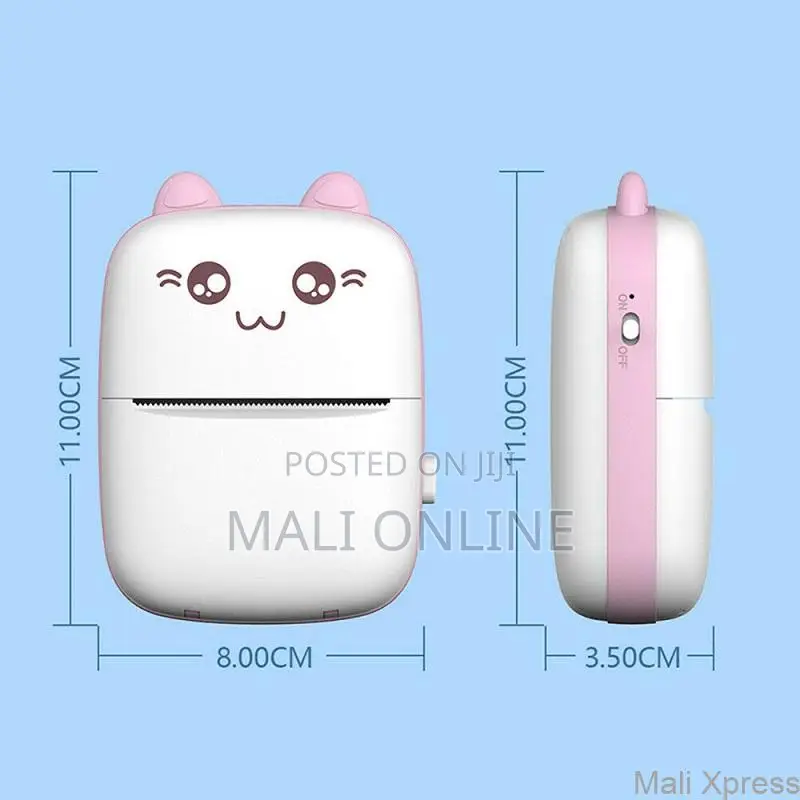 Mini Pocket Bluetooth Wireless Inkless Thermal Printer