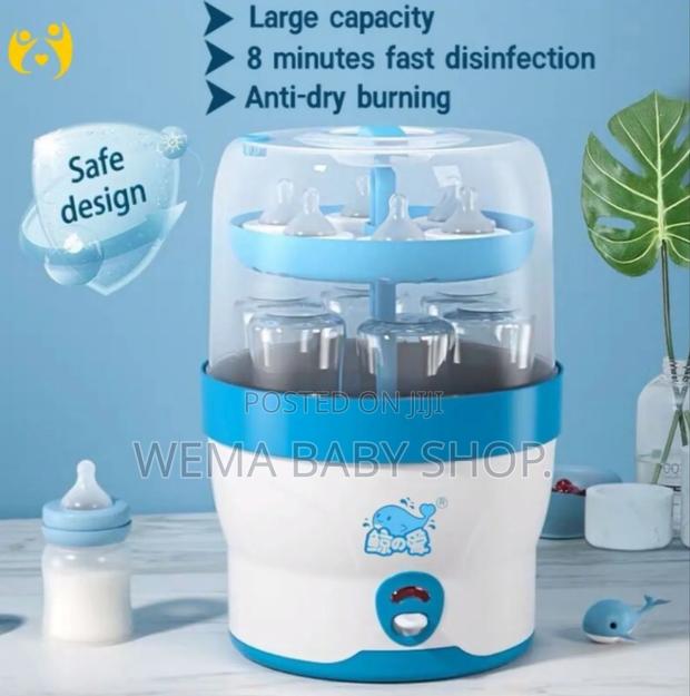 Electric Baby Bottle Sterilizer/Disinfector/Rack - main view