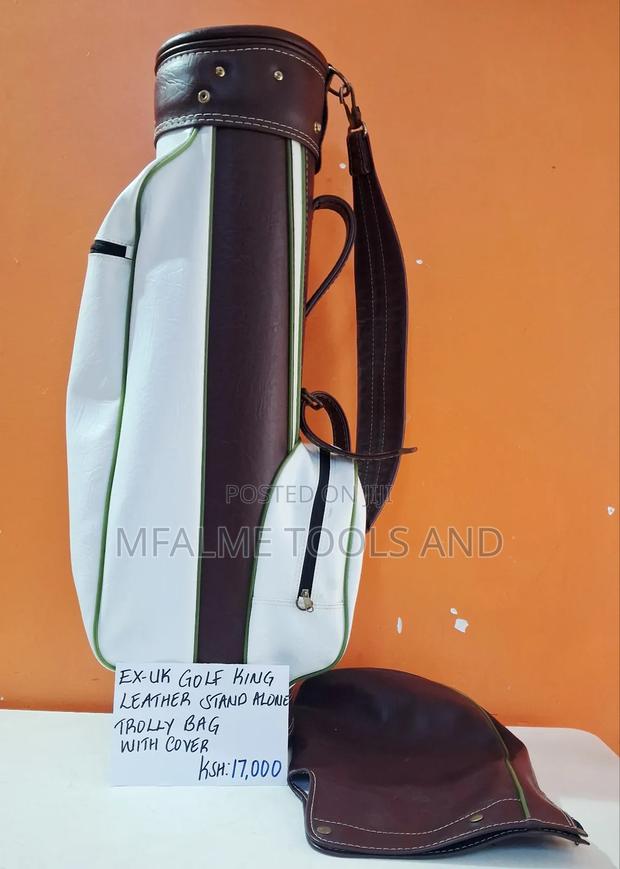 Leather Golf Bag - thumbnail 2