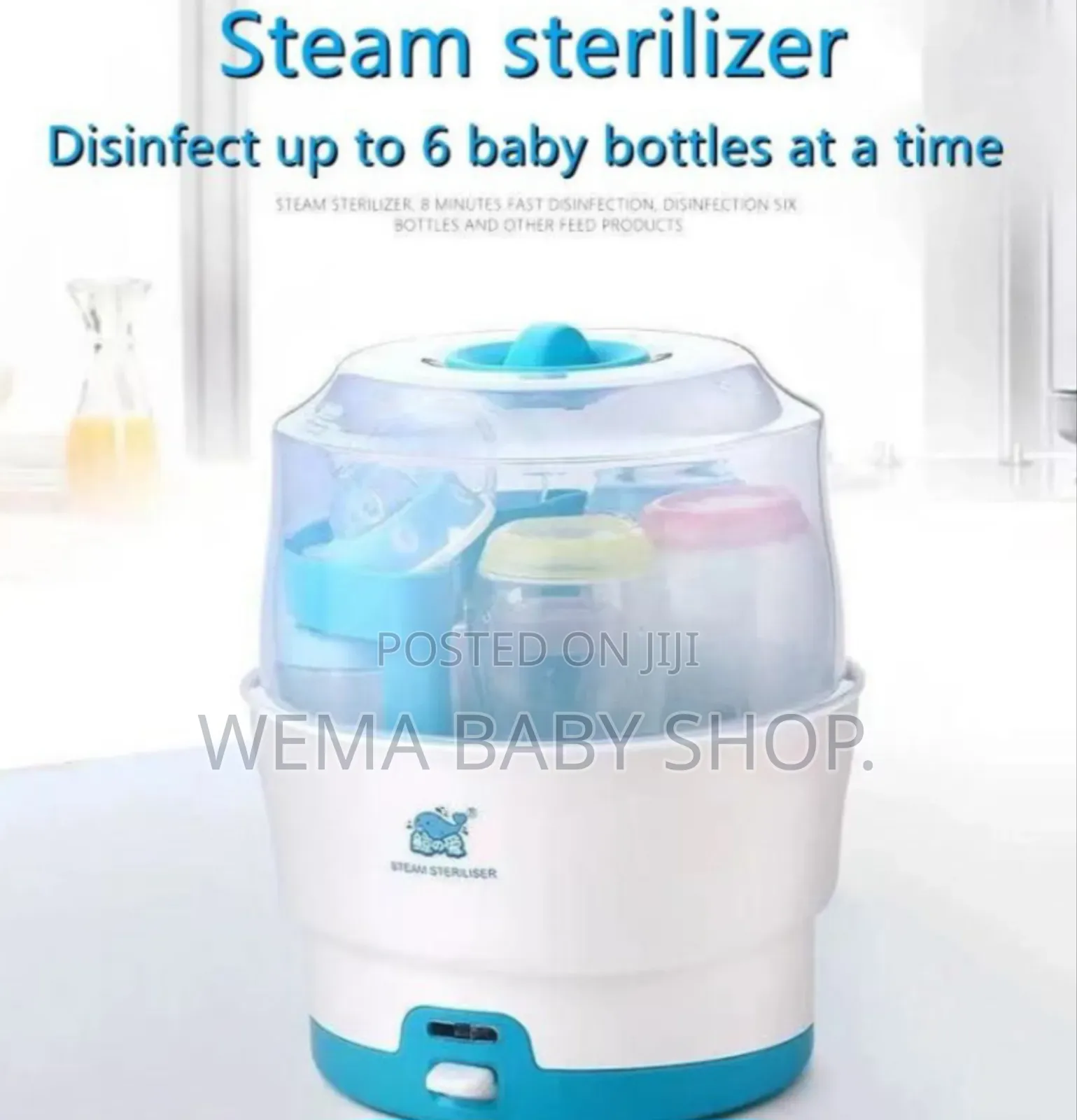 Electric Baby Bottle Sterilizer/Disinfector/Rack