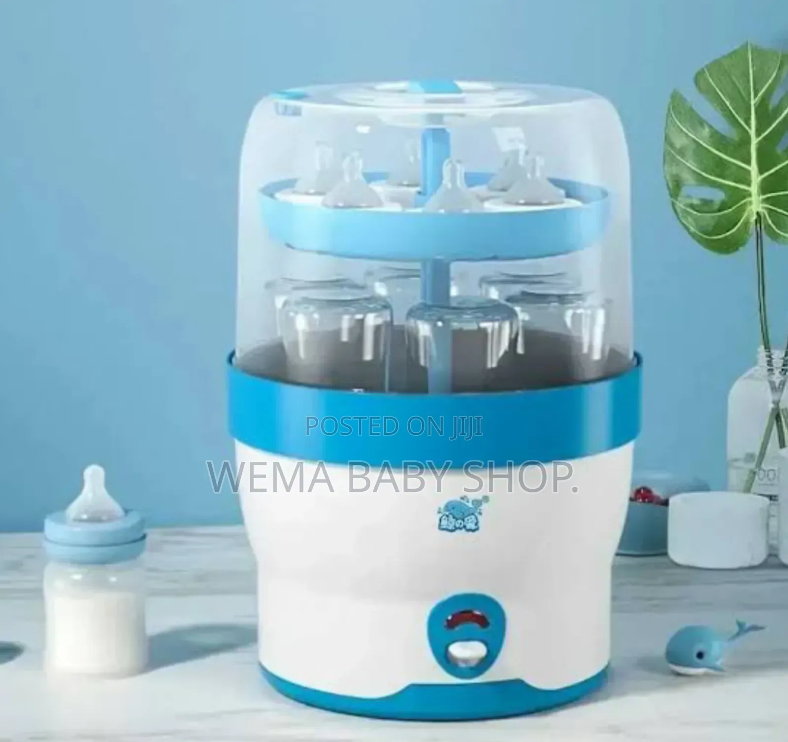 Electric Baby Bottle Sterilizer/Disinfector/Rack