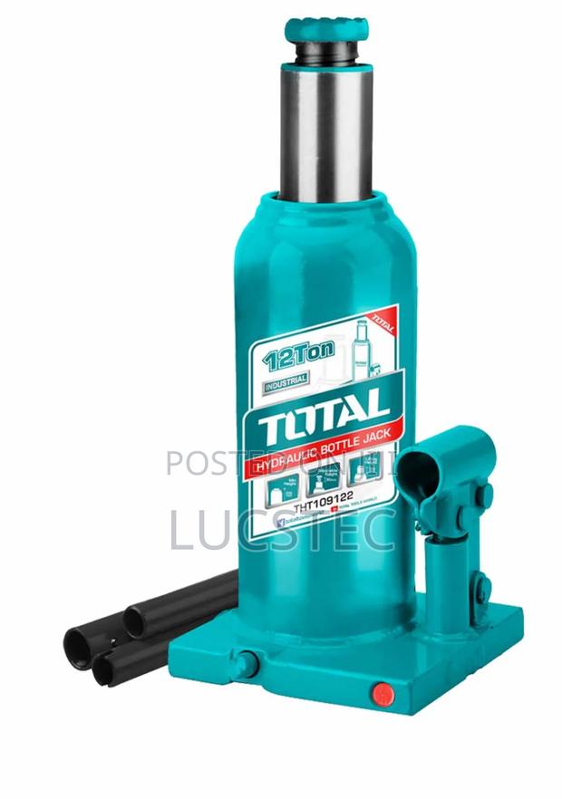 Total 12 Ton Hydraulic Bottle Jack