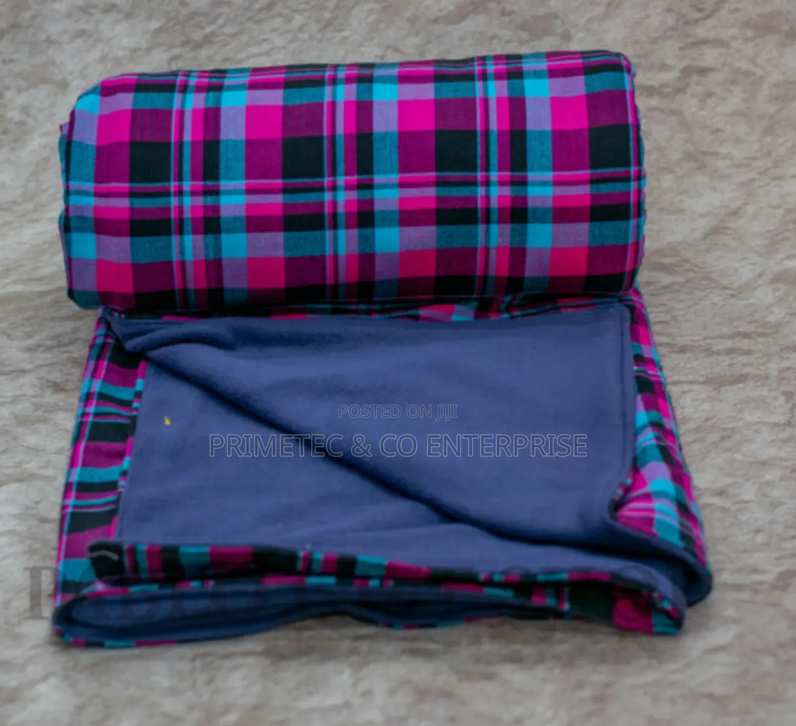 Masai Shuka With Fleece/ Fleece Masai Blanket