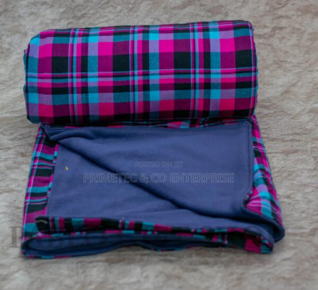 Masai Shuka With Fleece/ Fleece Masai Blanket
