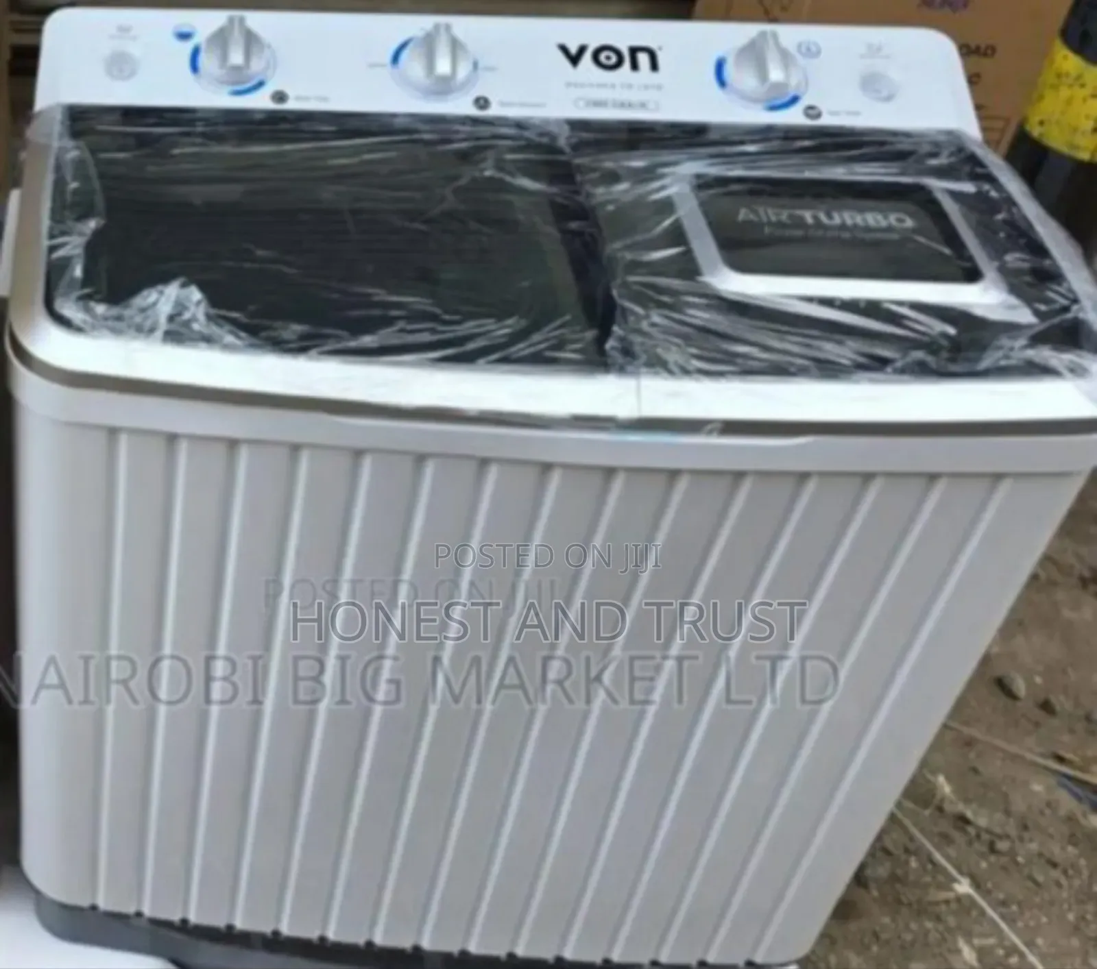 Von 8kg Twin Tub Washing Machine