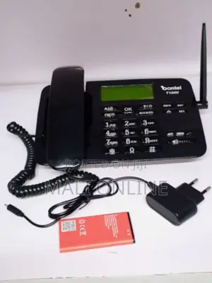 Bontel T1000 Gsm Wireless Landline Phone 3000mah Dual Sim