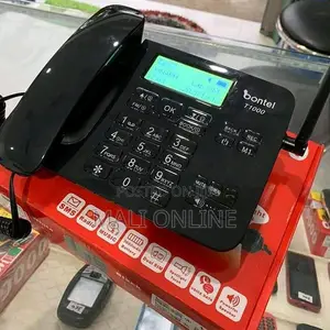 Bontel T1000 Gsm Wireless Landline Phone 3000mah Dual Sim
