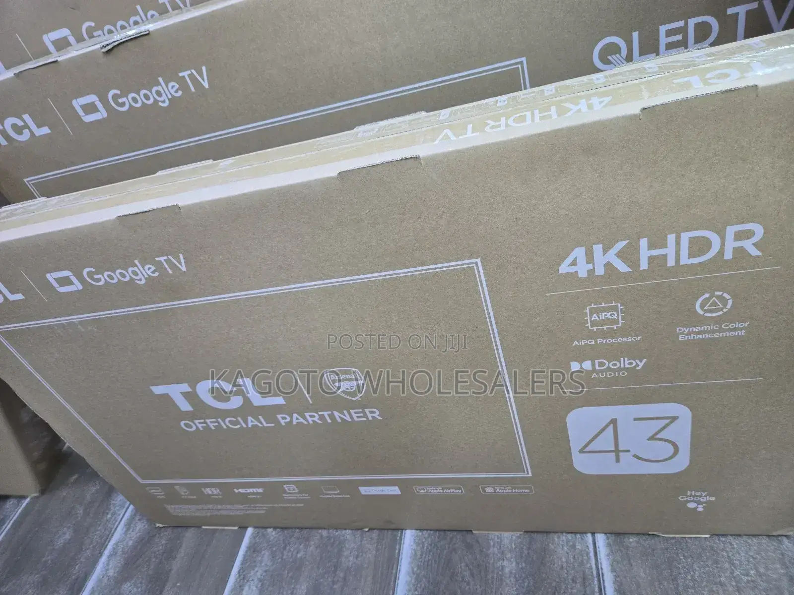 TCL 65inches Smart Tv Flameless