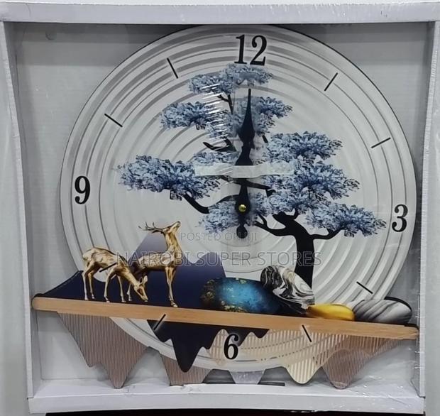 42x42cm Elegant Style ~6064~ Wall Mounted Decor Wall Clock