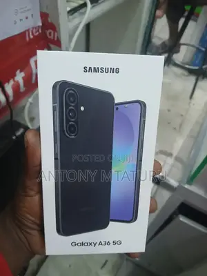 New Samsung Galaxy A36 128 GB Black