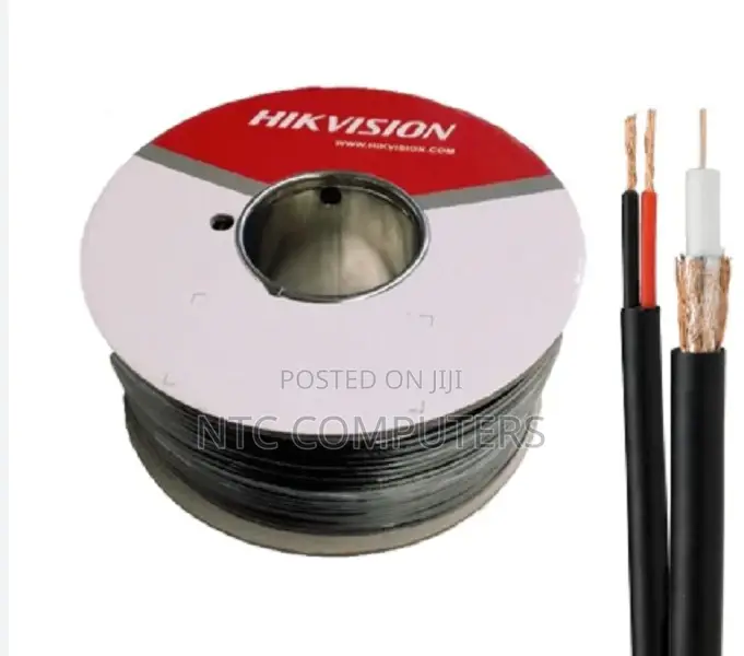 Hikvision Rg59 Cable With Power 100m