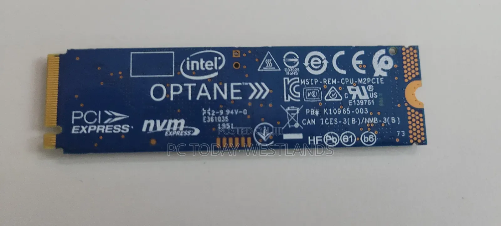 Intel Optane Memory H10 32gb With SSD 512gb Internal