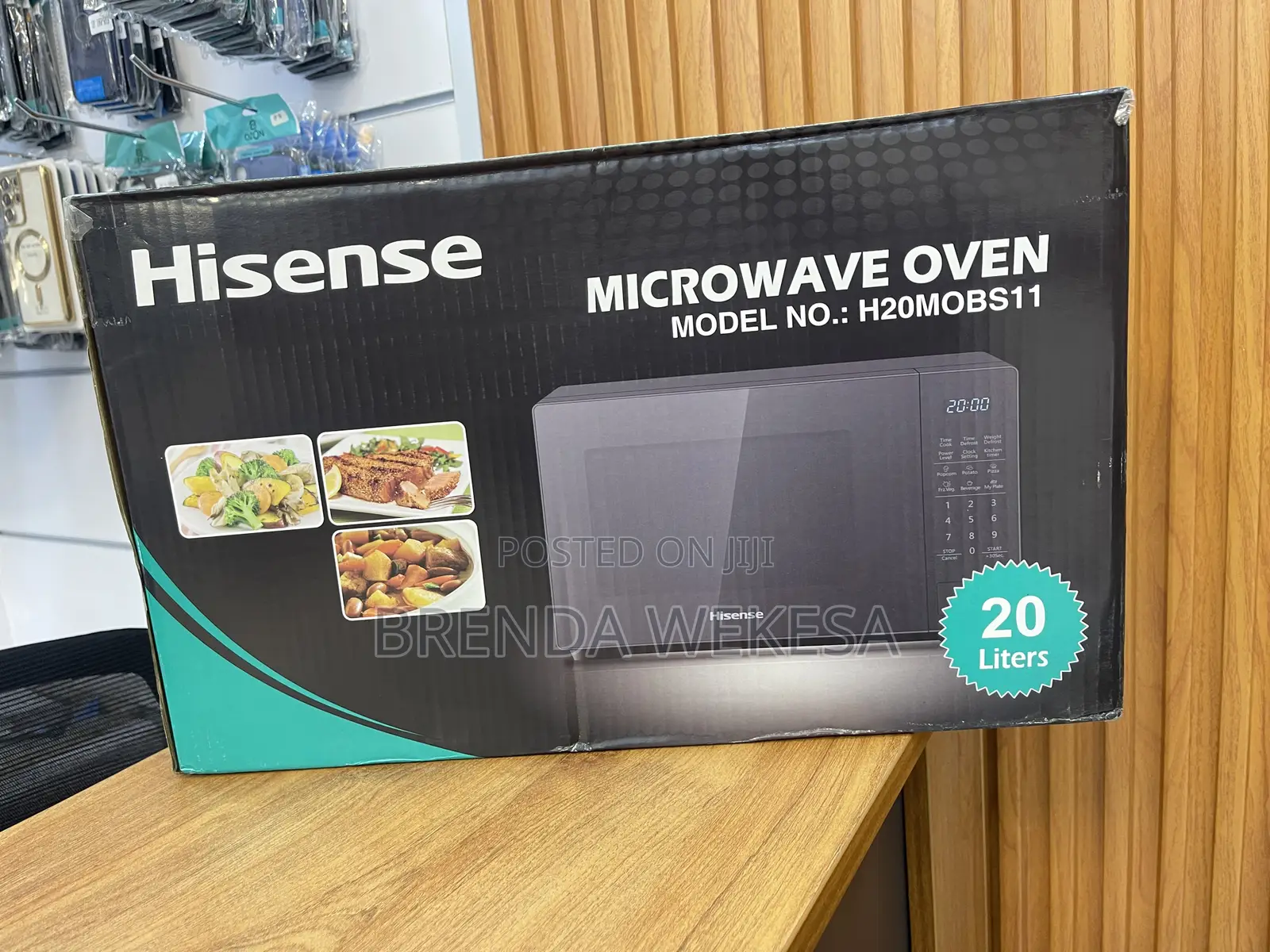 Hisense 20l Digital Microwave H20mombs11(Black)