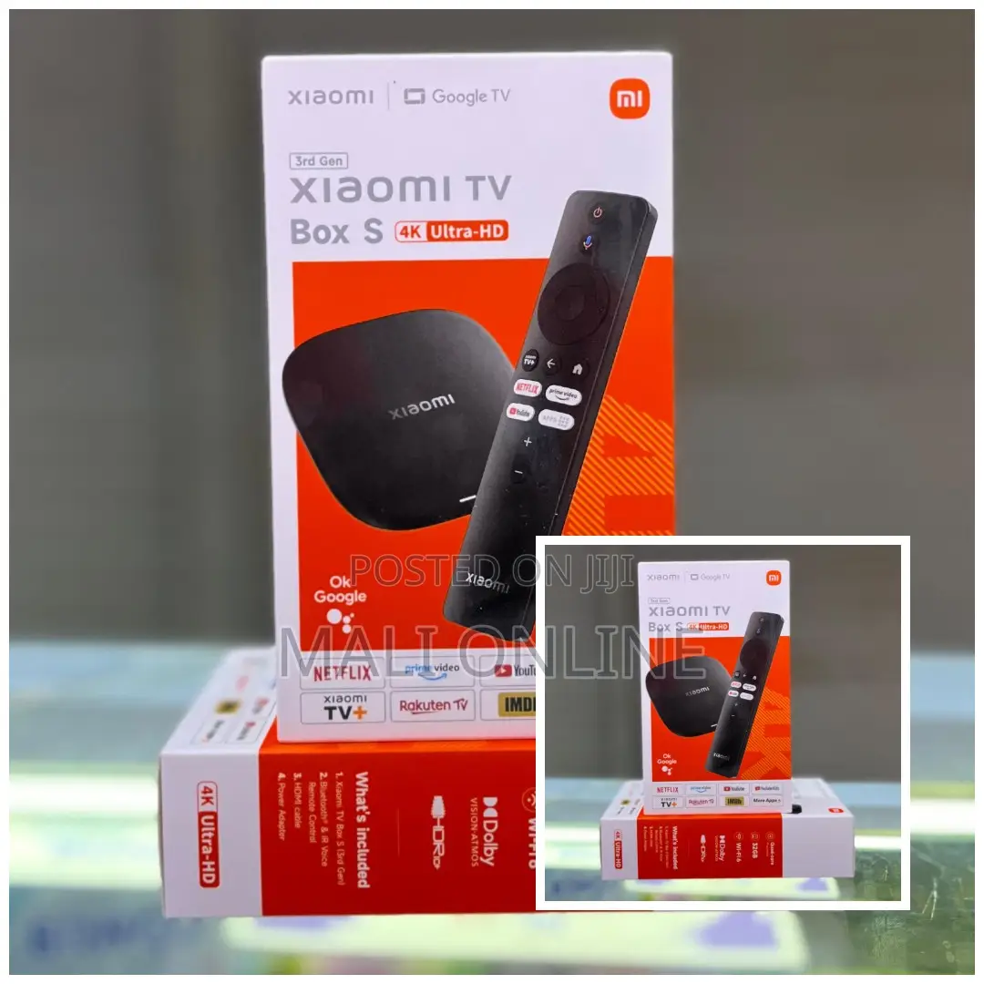 Xiaomi Tv Box Device 2gb + 32gb Google Tv Box