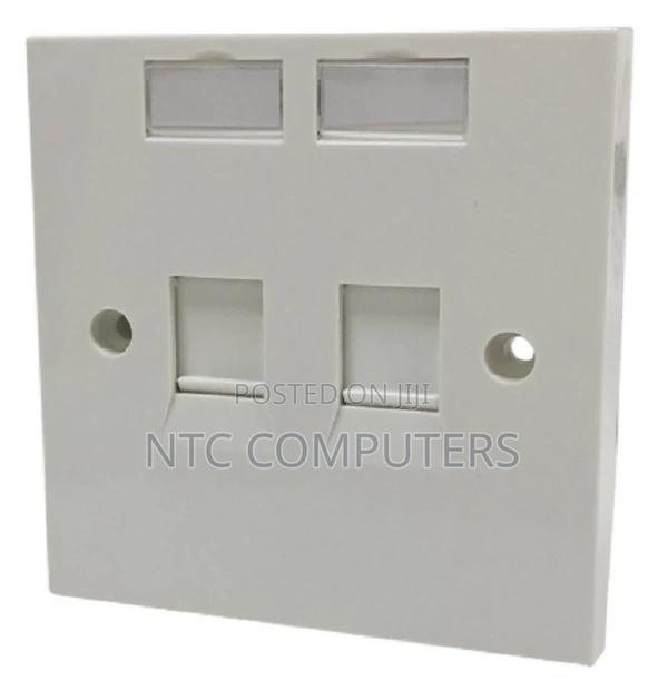 Aico 2 Ports Faceplate - main view