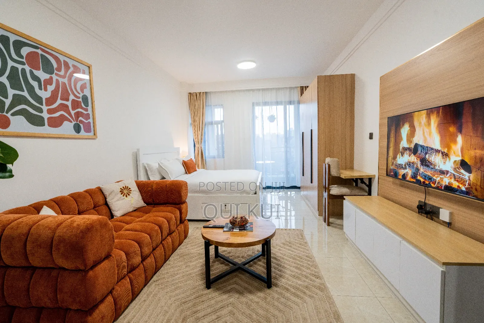 Airbnb Studio Apartment in Ruaka
