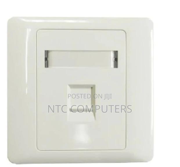 Officepoint Single Faceplate Cat6