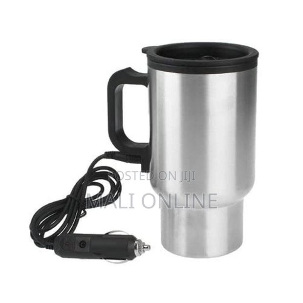 12v Electric Car Mug Stainless Steel 450ml - main view