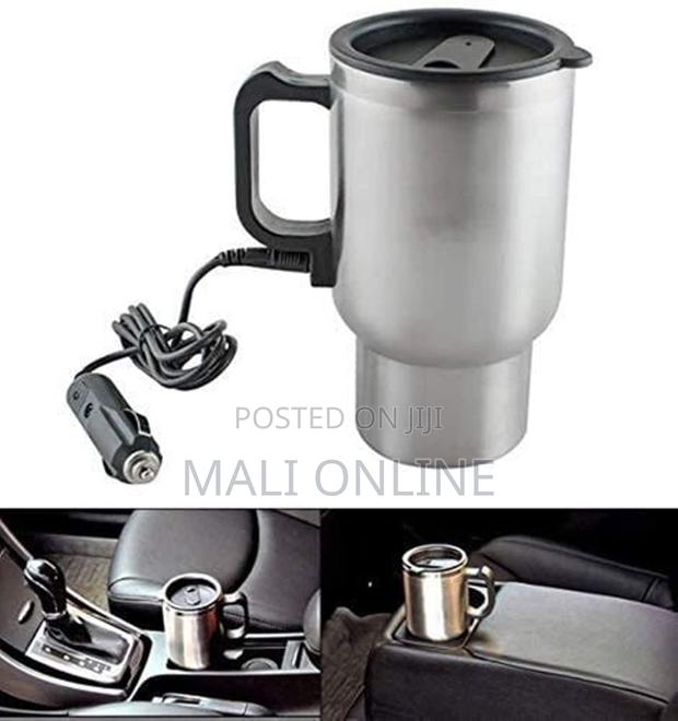 12v Electric Car Mug Stainless Steel 450ml - thumbnail 3