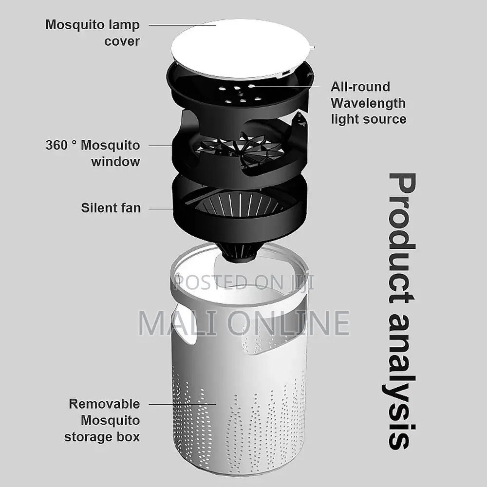 Household Usb Mosquito Killer Lamp Inhalation Fly Trap Lamp