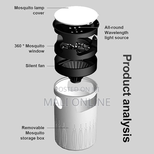 Household Usb Mosquito Killer Lamp Inhalation Fly Trap Lamp - thumbnail 5