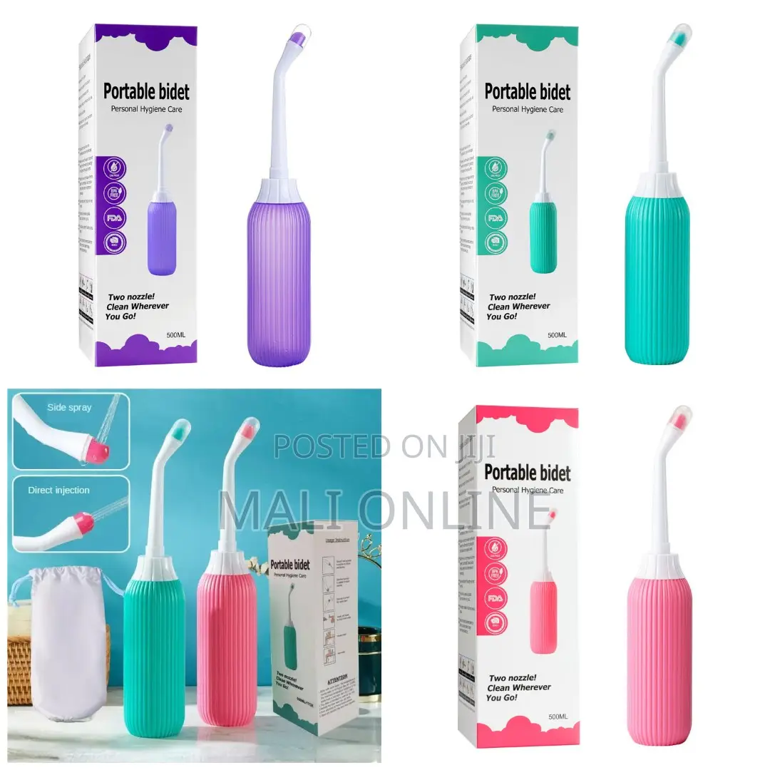 500mls Portable Travel Bidet Jetspray For Butt Cleaning