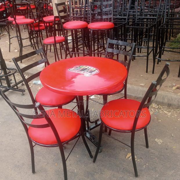 Restaurant Dining Set Red Colour. - thumbnail 4