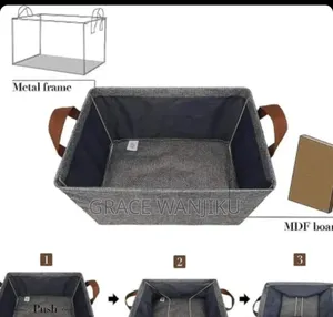 47x29x20cm Foldable Clothes Storage Bag / Laundry Bin