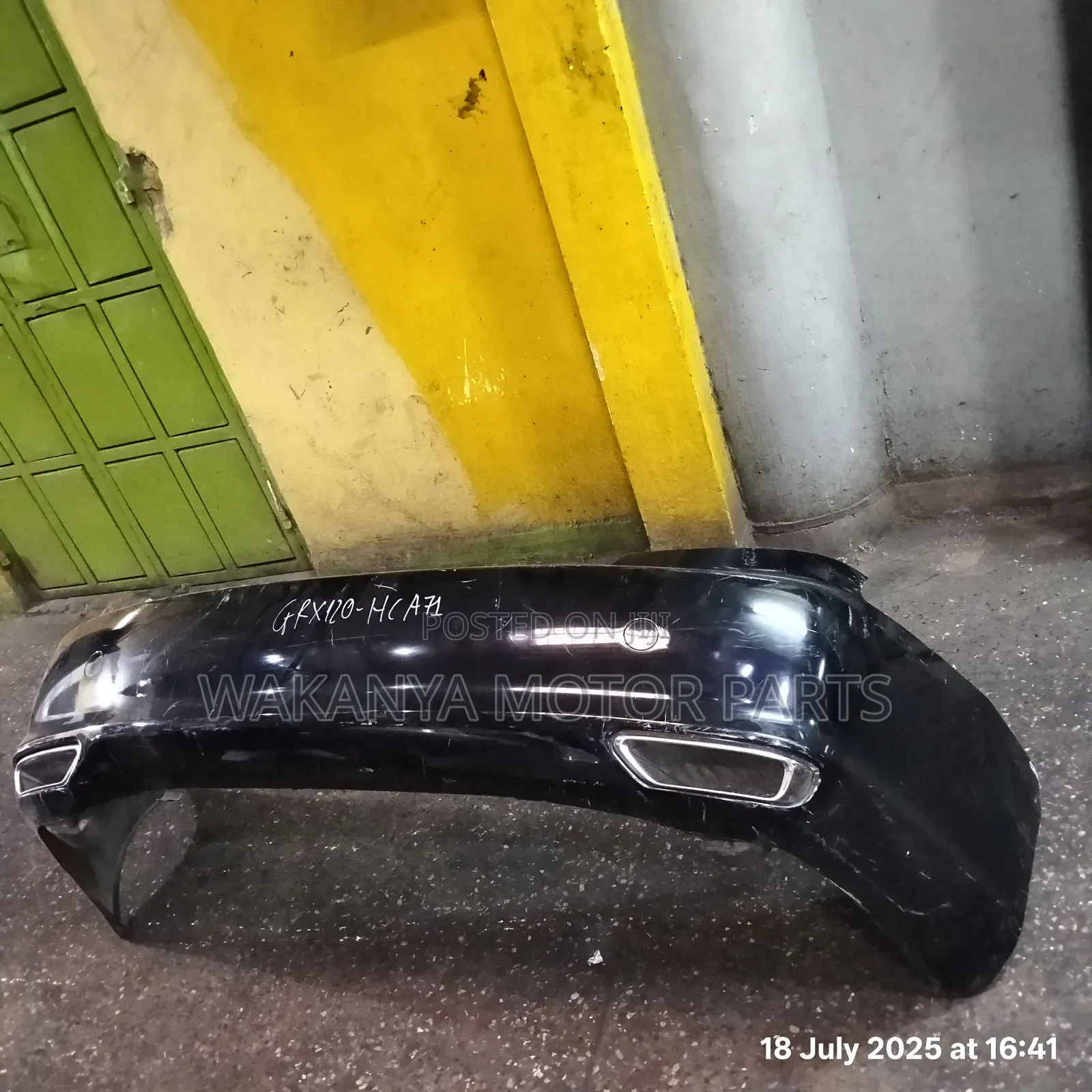 Toyota Mark X Grx120 Back Bumper, Clean Ex Japan