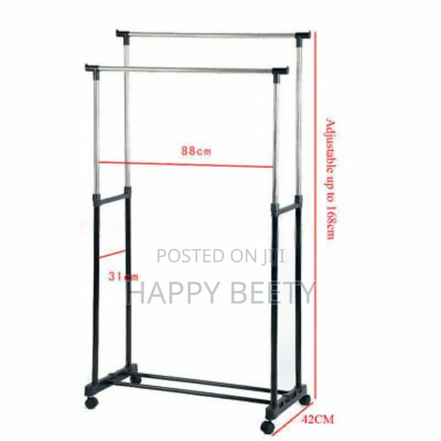 Stainless Steel Cloth Rack - thumbnail 3