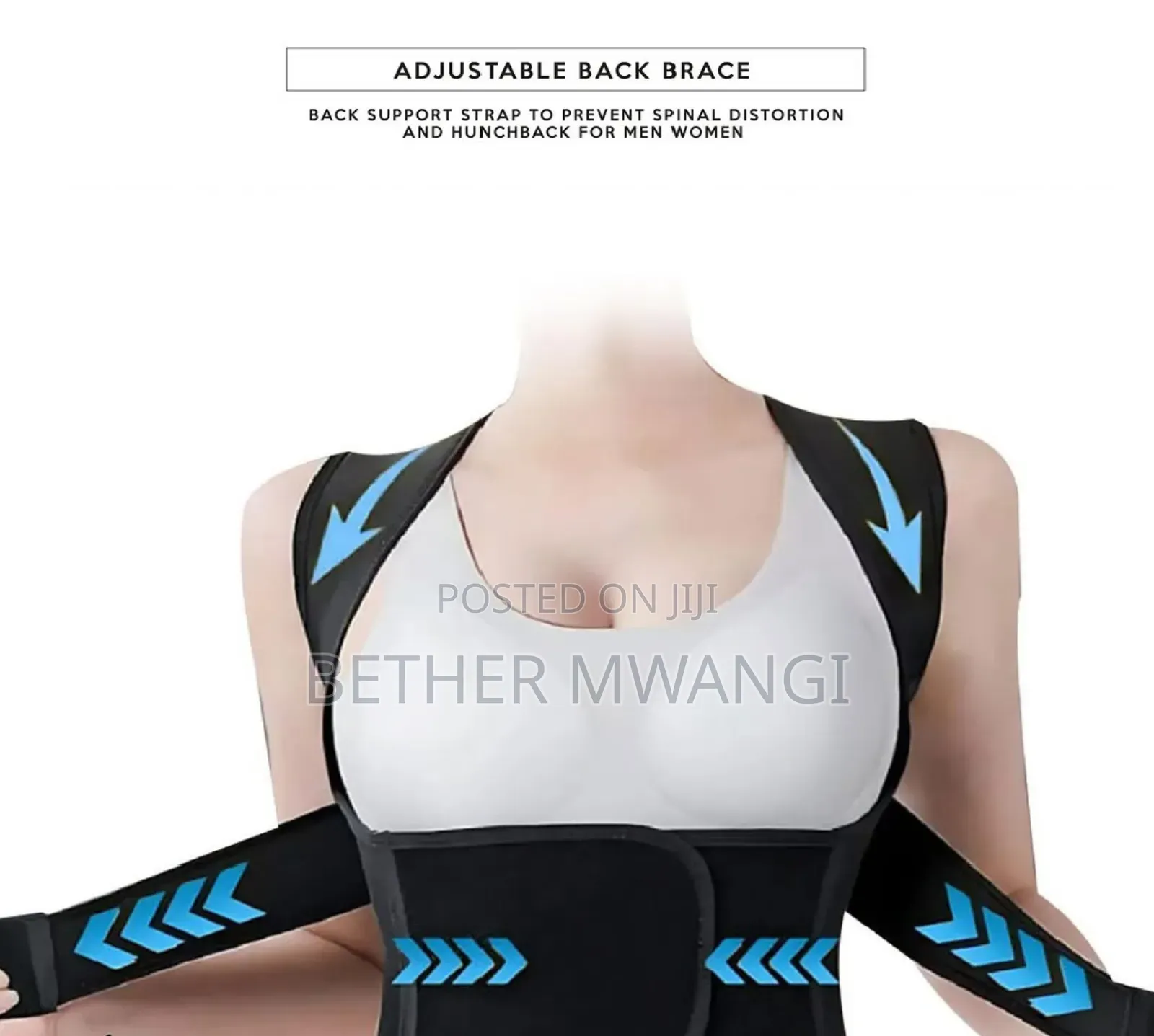 Adjustable Back Brace - Posture Corrector in Kenya